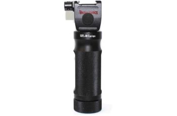 Image of Vector Optics Cyclops Vertical Foregrip w/ Integrated Weapon Light, 2 x Rechargeable 16340, CREE Q5 LED, 180-200 Lumens, Titanium Black, SCFL-08