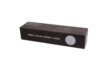 Image of EDEMO Vector Optics Everest Rifle Scope, 3-18x50mm, 30mm Tube, MPTR-2 Reticle, Black, SCOL-06II, EDEMO1