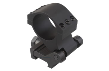 Image of Vector Optics Flip-to-Side Mount Ring, 30mm Tube, Picatinny, 41mm Height, 90-degree Cant, 45 Steel, Black, SCSR-08