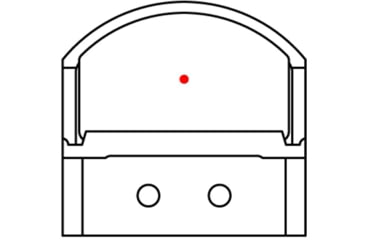 Image of Vector Optics Frenzy 1x17x24 MIC, 6MOA, Reflex Red Dot Sight, Black, SCRD-43