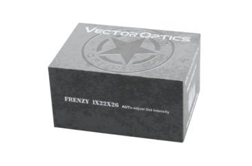 Image of Vector Optics Frenzy 1x22x26 AUT, 3MOA, Reflex Red Dot Sight, Black, SCRD-37