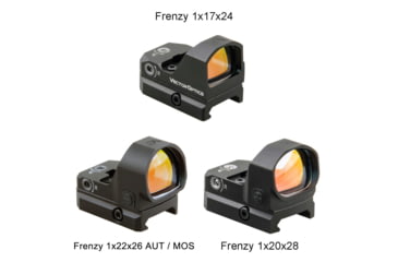 Image of Vector Optics Frenzy 1x22x26 MOS, 3MOA, Reflex Red Dot Sight, Black, SCRD-36