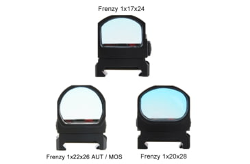 Image of Vector Optics Frenzy 1x22x26 MOS, 3MOA, Reflex Red Dot Sight, Black, SCRD-36