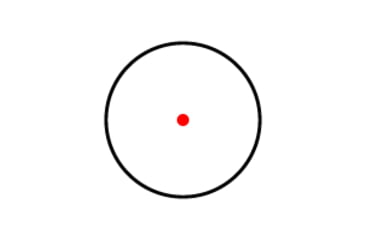 Image of Vector Optics Frenzy FA 16x21 mm Reflex Red Dot Sight, 3 MOA Red Dot, Black, SCRD-81