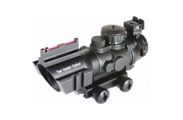 Image of Vector Optics Goliath Rifle Scope, 4x32mm, Chevron Rapid-Changing Reticle, Black, SCOC-14