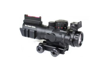 Image of Vector Optics Goliath Rifle Scope, 4x32mm, Chevron Rapid-Changing Reticle, Black, SCOC-14