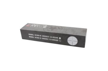 Image of Vector Optics Grizzly Rifle Scope, 2.5-10x56mm, 30mm Tube, German n.4 Reticle, Black, SCOM-21
