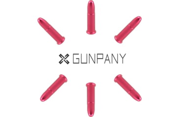 Image of Vector Optics GunPany .22 LR Dummy Rounds, 6 Pcs, Red, SCSC-10