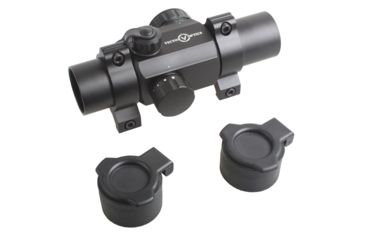 Image of Vector Optics Harpoon 1x30mm, 4 Dot Size, 3, 4, 5, 6 MOA Red Dot Sight, Black, SCRD-02
