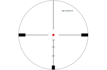 Image of Vector Optics Hugo 6-24x50mm GT, 1 inch Tube, Second Focal Plane, VOI-10BDC Reticle Rifle Scope, Black, SCOL-32