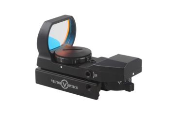 Image of Vector Optics Imp 1x23x34 Dovetail Red Dot Sight, 4 Patterns Reticle, Black, SCRD-18B, EDEMO1