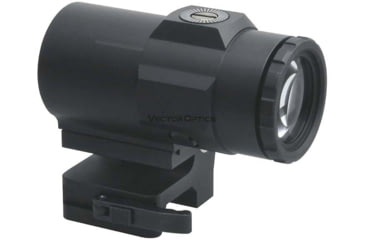 Image of Vector Optics Magnifier 3x Mini Red Dot Sight, Biuld-in Picatinny QD Mount, Black, SCMF-03M