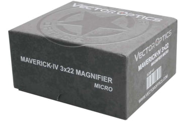 Image of Vector Optics Magnifier 3x Mini Red Dot Sight, Biuld-in Picatinny QD Mount, Black, SCMF-03M