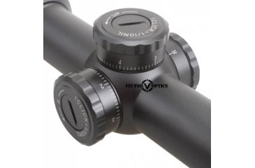 Image of Vector Optics Marksman Rifle Scope, 3.5-10x44mm, 30mm, Etched Glass MPN-1 Reticle, Black, SCOM-04