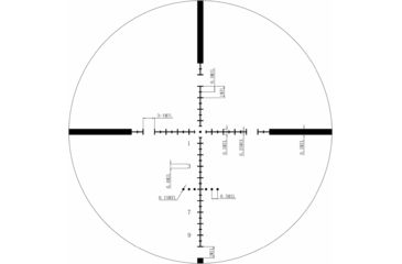 Image of Vector Optics Marksman Rifle Scope, 10x44mm, 30mm Tube, Etched Glass MPN-1 Reticle, Black, SCOL-09