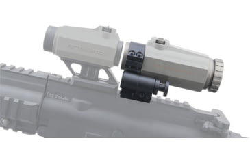 Image of Vector Optics Maverick-III Red Dot Sight Magnifier, 3x22mm, FDE Rubber Armed, Black, SCMF-32