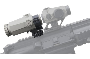 Image of Vector Optics Maverick-III Red Dot Sight Magnifier, 3x22mm, FDE Rubber Armed, Black, SCMF-32