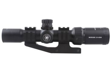 Image of Vector Optics Mustang 1.5-4x30mm Rifle Scope, Chevron Reticle, Black SCOC-02
