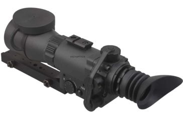 Image of Vector Optics Night Vision Rifle Scope, 2.5x50mm, Gen I, 36-40 lp/mm Resolution, 150m Max Range, Red/ Green Reticle, 6061-T6, Black, SLNV-01