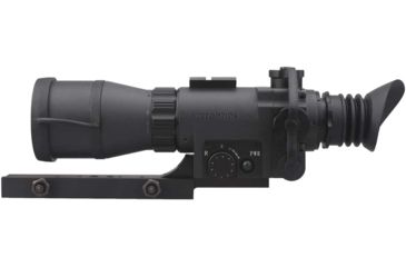 Image of Vector Optics Night Vision Rifle Scope, 2.5x50mm, Gen I, 36-40 lp/mm Resolution, 150m Max Range, Red/ Green Reticle, 6061-T6, Black, SLNV-01