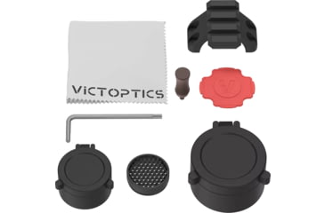 Image of Vector Optics VictOptics S6 1-6x24 30mm Tube LPVO Rifle Scope w/ 1- Piece Extreme High Picatinny AR Mount Kit, Second Focal Plane