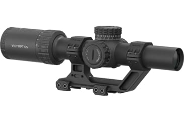 Image of Vector Optics VictOptics S10 1-10x24 30mm Tube LPVO Rifle Scope w/ 1-Piece Extreme High Picatinny AR Mount Kit, Second Focal Palne