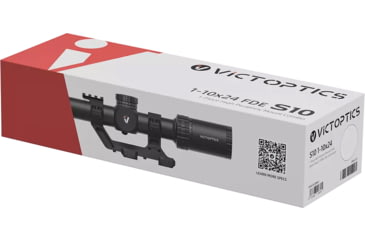 Image of Vector Optics VictOptics S10 1-10x24 30mm Tube LPVO Rifle Scope w/ 1-Piece Extreme High Picatinny AR Mount Kit, Second Focal Palne