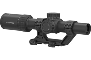 Image of Vector Optics VictOptics S10 1-10x24 30mm Tube LPVO Rifle Scope w/ 1-Piece Extreme High Picatinny AR Mount Kit, Second Focal Palne