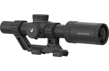 Image of Vector Optics VictOptics S10 1-10x24 30mm Tube LPVO Rifle Scope w/ 1-Piece Extreme High Picatinny AR Mount Kit, Second Focal Palne