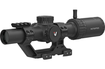 Image of Vector Optics VictOptics S10 1-10x24 30mm Tube LPVO Rifle Scope w/ 1-Piece Extreme High Picatinny AR Mount Kit, Second Focal Palne