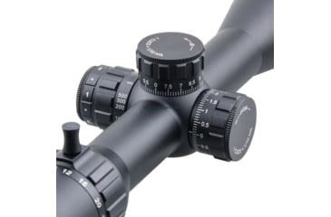 Image of Vector Optics Paragon Gen II Rifle Scope, 5-25x56mm, Second Focal Plane, 30mm Tube, VPA-2 Illuminated Reticle, 6061-T6, Black, SCOL-26