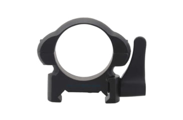 Image of Vector Optics Quick-Release Rifle Scope Rings, 1in Tube, Picatinny/ Weaver, 17mm Height, 45 Steel, Black, SCSR-01