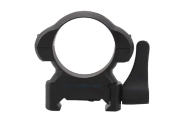 Image of Vector Optics Quick-Release Rifle Scope Rings, 1in Tube, Picatinny/ Weaver, 21mm Height, 45 Steel, Black, SCSR-02