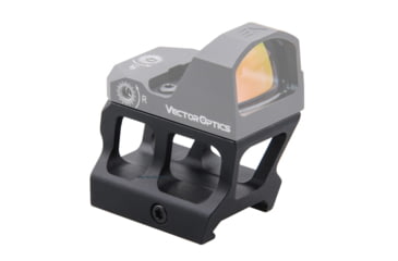 Image of Vector Optics Red Dot Sight Tactical Riser, Picatinny, VO Frenzy RDS, Absolute Co-Witness, 1.1in Height, 6061-T6, Black, SCRA-67