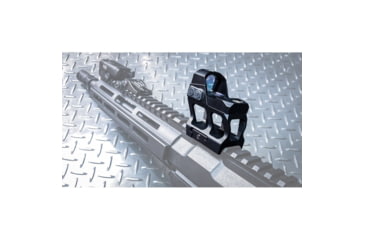 Image of Vector Optics Red Dot Sight Tactical Riser, Picatinny, VO Frenzy RDS, Absolute Co-Witness, 1.1in Height, 6061-T6, Black, SCRA-67