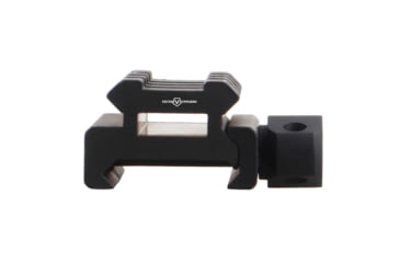 Image of Vector Optics Riser Mount Rail, Picatinny, 0.5in Height, 1.6in Long, 3 Slots, 6063-T6, Black, SCRA-58