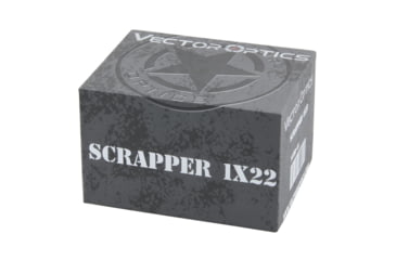 Image of Vector Optics Scrapper 1x22 Red Dot Sight, 2 MOA Dot, Black Matte, SCRD-45