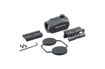 Image of Vector Optics Scrapper 1x25 GenII Red Dot Sight, 2 MOA Dot, Black Matte, SCRD-46