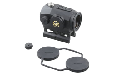 Image of Vector Optics Scrapper 1x25 GenII Red Dot Sight, 2 MOA Dot, Black Matte, SCRD-46