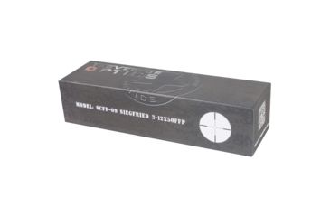 Image of Vector Optics Siegfried Rifle Scope, 3-12x50mm, 34mm First Focal Plane Etched MIL, Black, SCFF-09