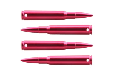 Image of Vector Optics Snap Caps, Rifle, .30-06 Springfield, 4 Rounds/ Pack, w/ Sling, Red, SCSC-06