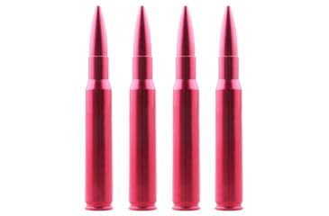 Image of Vector Optics Snap Caps, Rifle, .30-06 Springfield, 4 Rounds/ Pack, w/ Sling, Red, SCSC-06