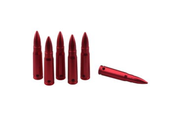 Image of Vector Optics Snap Caps, Rifle, 7.62x39mm, 6 Rounds/ Pack, w/ Sling, Red, SCSC-02