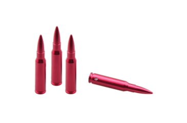 Image of Vector Optics Snap Caps, Rifle, 7.62x51mm NATO, 4 Rounds/ Pack, w/ Sling, Red, SCSC-05