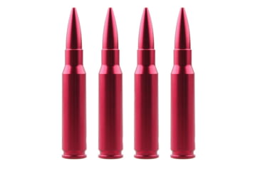 Image of Vector Optics Snap Caps, Rifle, 7.62x51mm NATO, 4 Rounds/ Pack, w/ Sling, Red, SCSC-05