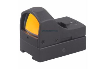 Image of Vector Optics Sphinx 1x22mm Dovetail Red Dot Sight, Auto Brightness Dot Reticle, Black, SCRD-10C