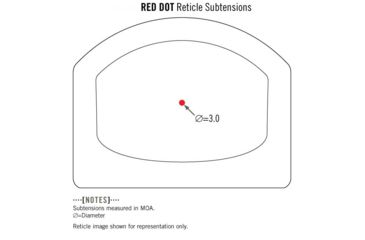 Image of Vector Optics Sphinx 1x22mm Dovetail Red Dot Sight, Auto Brightness Dot Reticle, Black, SCRD-10C