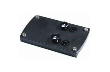 Image of Vector Optics Sphinx Red Dot Sight Pistol Mount Base, Glock, VO Sphinx RDS, 6061-T6, Black, SCRDM-01