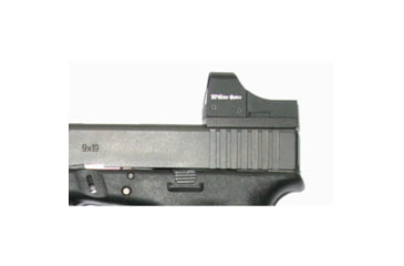 Image of Vector Optics Sphinx Red Dot Sight Pistol Mount Base, Glock, VO Sphinx RDS, 6061-T6, Black, SCRDM-01