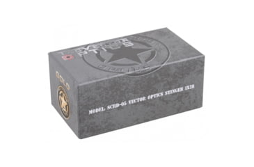 Image of Vector Optics Stinger 1x28mm Red Dot Sight, 5 Levels Red and Green Dot Reticle, 4 MOA, Black, SCRD-05, EDEMO1